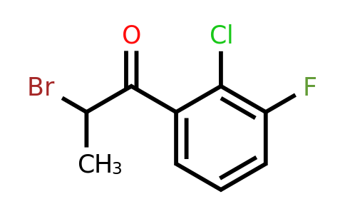 1261438-43-0 | 2-Bromo-2'-chloro-3'-fluoropropiophenone