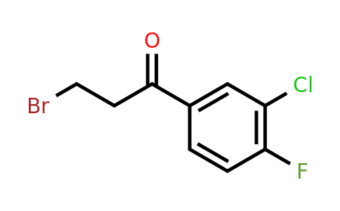 1261438-46-3 | 3-Bromo-3'-chloro-4'-fluoropropiophenone