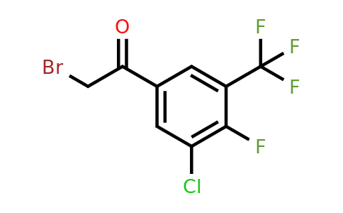 1261438-49-6 | 2-Bromo-3'-chloro-4'-fluoro-5'-(trifluoromethyl)acetophenone