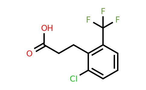 1261438-80-5 | 3-(2'-Chloro-6'-(trifluoromethyl)phenyl)propionic acid