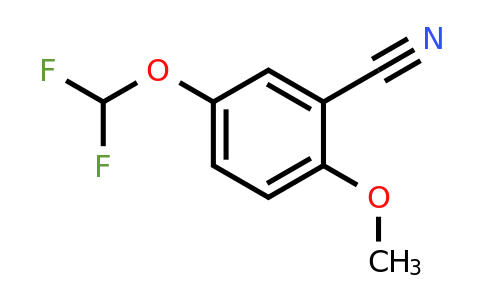 1261438-86-1 | 2-Cyano-4-(difluoromethoxy)anisole
