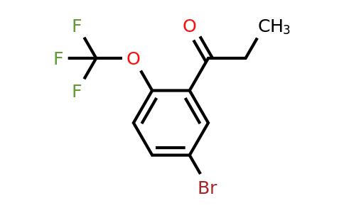 1261439-45-5 | 4-Bromo-2-propanoyl-1-(trifluoromethoxy)benzene