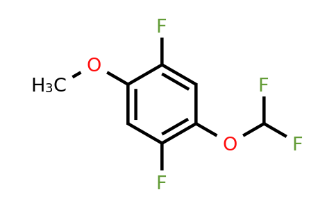 1261439-86-4 | 2,5-Difluoro-4-(difluoromethoxy)anisole