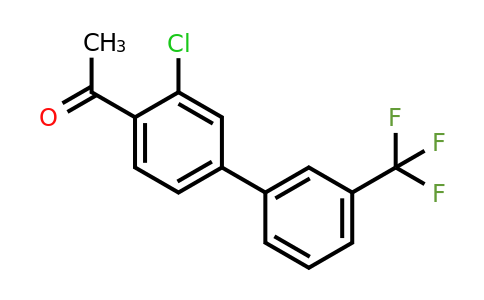 1261439-94-4 | 1-(3-Chloro-3'-(trifluoromethyl)biphenyl-4-yl)-ethanone