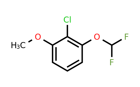 1261439-97-7 | 2-Chloro-3-(difluoromethoxy)anisole