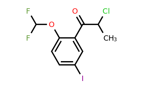 1261440-06-5 | 2-Chloro-2'-(difluoromethoxy)-5'-iodopropiophenone