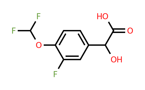 1261440-19-0 | 4-(Difluoromethoxy)-3-fluoromandelic acid