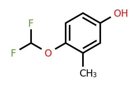 1261440-38-3 | 2-(Difluoromethoxy)-5-hydroxytoluene