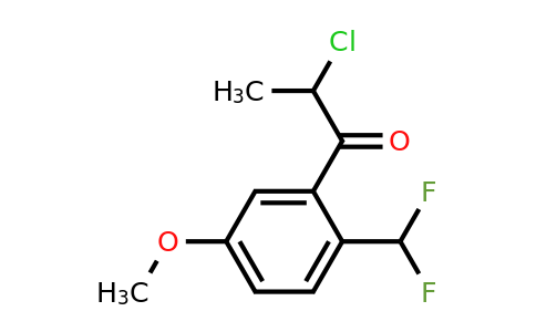 1261440-67-8 | 2-Chloro-2'-(difluoromethyl)-5'-methoxypropiophenone
