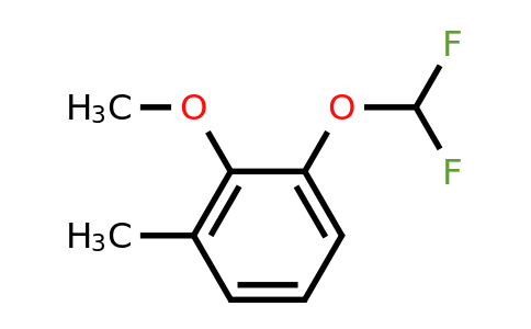 1261440-74-7 | 3-(Difluoromethoxy)-2-methoxytoluene