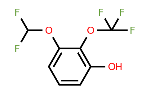 1261440-83-8 | 3-(Difluoromethoxy)-2-(trifluoromethoxy)phenol