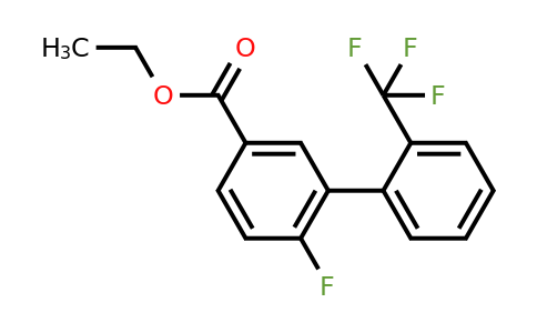 1261441-11-5 | 6-Fluoro-2'-(trifluoromethyl)biphenyl-3-carboxylic acid ethyl ester