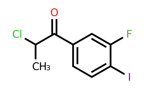 1261441-31-9 | 2-Chloro-3'-fluoro-4'-iodopropiophenone