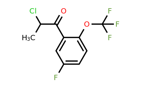 1261441-49-9 | 2-Chloro-5'-fluoro-2'-(trifluoromethoxy)propiophenone