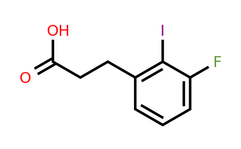 1261441-85-3 | 3-(3'-Fluoro-2'-iodophenyl)propionic acid