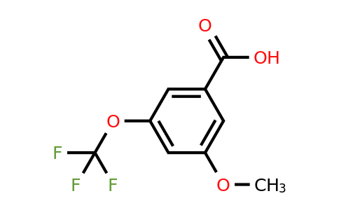 1261442-97-0 | 3-Methoxy-5-(trifluoromethoxy)benzoic acid