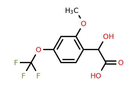 1261443-10-0 | 2-Methoxy-4-(trifluoromethoxy)mandelic acid