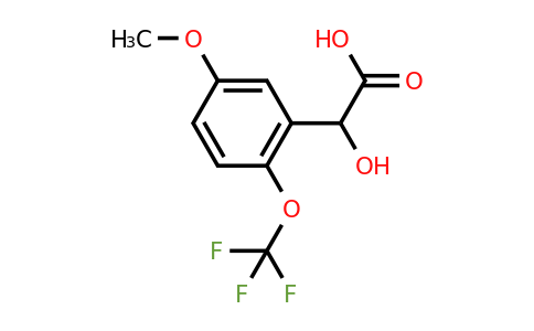 1261443-17-7 | 5-Methoxy-2-(trifluoromethoxy)mandelic acid