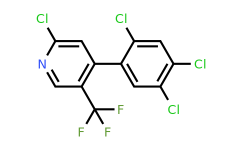 1261443-31-5 | 2-Chloro-4-(2,4,5-trichlorophenyl)-5-(trifluoromethyl)pyridine