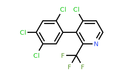 1261443-35-9 | 4-Chloro-3-(2,4,5-trichlorophenyl)-2-(trifluoromethyl)pyridine