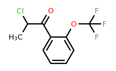 1261443-43-9 | 2-Chloro-2'-(trifluoromethoxy)propiophenone