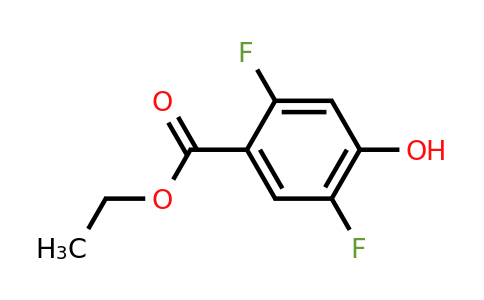 1261443-46-2 | Ethyl 2,5-difluoro-4-hydroxybenzoate