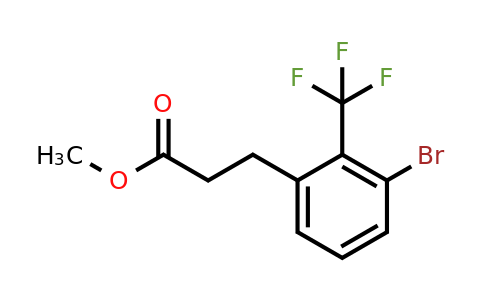 1261443-79-1 | Methyl 3-(3'-bromo-2'-(trifluoromethyl)phenyl)propionate