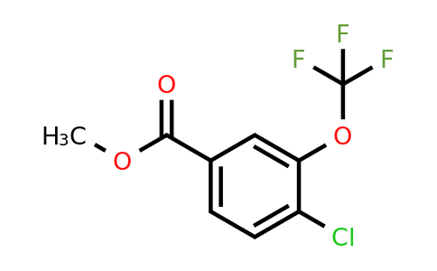 1261444-00-1 | Methyl 4-chloro-3-(trifluoromethoxy)benzoate