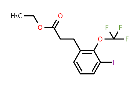 1261444-05-6 | Ethyl 3-(3'-iodo-2'-(trifluoromethoxy)phenyl)propionate