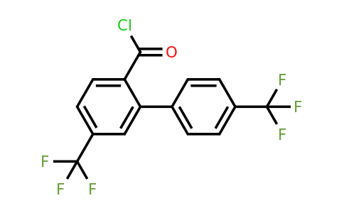 1261444-13-6 | 5,4'-Bis(trifluoromethyl)biphenyl-2-carbonyl chloride