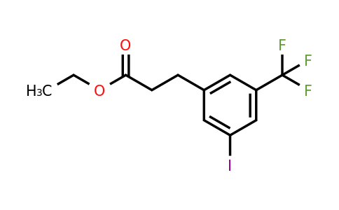 1261444-21-6 | Ethyl 3-(3'-iodo-5'-(trifluoromethyl)phenyl)propionate