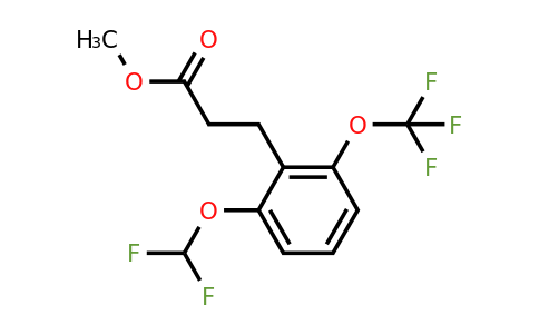 1261444-38-5 | Methyl 3-(2'-(difluoromethoxy)-6'-(trifluoromethoxy)phenyl)propionate
