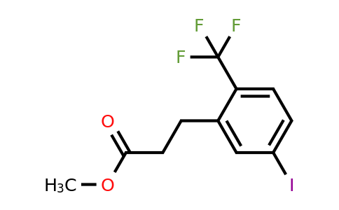 1261444-74-9 | Methyl 3-(5'-iodo-2'-(trifluoromethyl)phenyl)propionate
