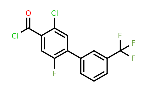 1261445-18-4 | 5-Chloro-2-fluoro-3'-(trifluoromethyl)biphenyl-4-carbonyl chloride