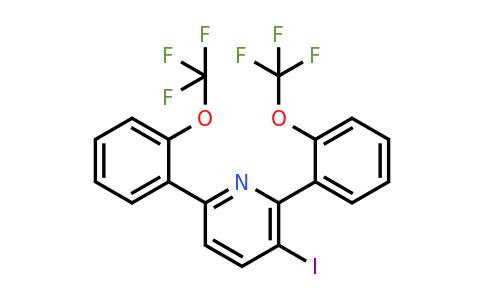 1261445-34-4 | 2,6-Bis(2-(trifluoromethoxy)phenyl)-3-iodopyridine