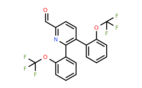 1261445-61-7 | 5,6-Bis(2-(trifluoromethoxy)phenyl)picolinaldehyde