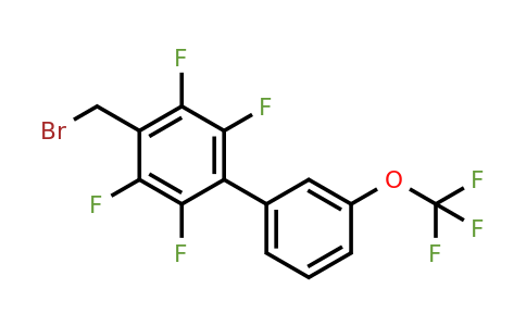 1261446-18-7 | 4-Bromomethyl-2,3,5,6-tetrafluoro-3'-(trifluoromethoxy)biphenyl