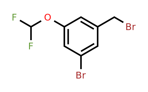 1261446-37-0 | 3-Bromo-5-(difluoromethoxy)benzyl bromide