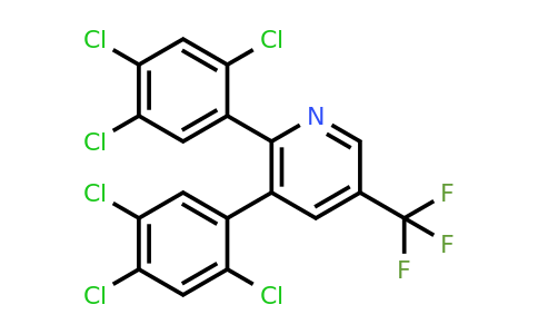 1261446-46-1 | 2,3-Bis(2,4,5-trichlorophenyl)-5-(trifluoromethyl)pyridine