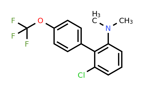 1261447-29-3 | (6-Chloro-4'-(trifluoromethoxy)biphenyl-2-yl)-dimethylamine