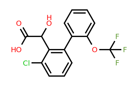 1261447-34-0 | (3-Chloro-2'-(trifluoromethoxy)biphenyl-2-yl)-hydroxyacetic acid