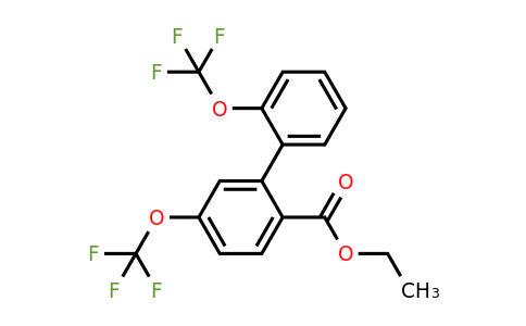 1261447-40-8 | Ethyl 5,2'-bis(trifluoromethoxy)biphenyl-2-carboxylate