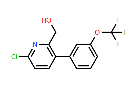 1261447-81-7 | 6-Chloro-3-(3-(trifluoromethoxy)phenyl)pyridine-2-methanol