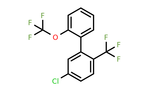 1261447-93-1 | 5-Chloro-2'-(trifluoromethoxy)-2-(trifluoromethyl)biphenyl