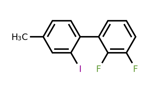 1261448-16-1 | 2,3-Difluoro-2'-iodo-4'-methylbiphenyl
