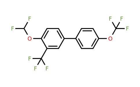 1261448-29-6 | 4-(Difluoromethoxy)-4'-(trifluoromethoxy)-3-(trifluoromethyl)biphenyl