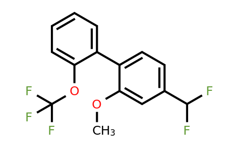 1261448-46-7 | 4-(Difluoromethyl)-2-methoxy-2'-(trifluoromethoxy)biphenyl