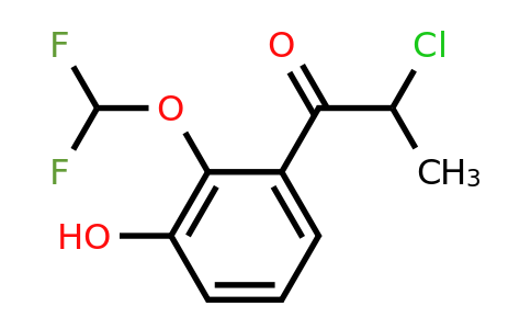 1261449-12-0 | 2-Chloro-2'-(difluoromethoxy)-3'-hydroxypropiophenone