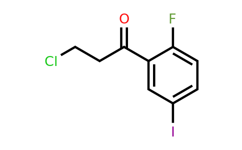 1261449-64-2 | 3-Chloro-2'-fluoro-5'-iodopropiophenone