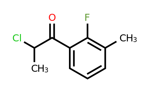 1261449-68-6 | 2-Chloro-2'-fluoro-3'-methylpropiophenone